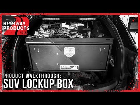 Highway Products | SUV Lock-Up Boxes