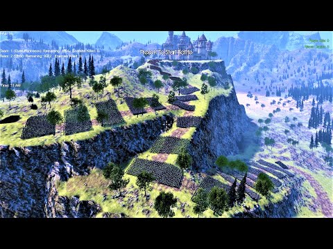 20,000 Evil Army Lay Siege to Castle | Spartans and Heroes Alliance | Ultimate Epic Battle Simulator