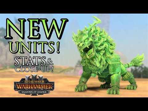 Shadows of Change DLC UNITS! - Stats & Close-up