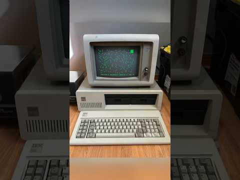 IBM 5150: The World’s First PC 💻 #nostalgia #computer #nostalgic #1980s #80s #shorts