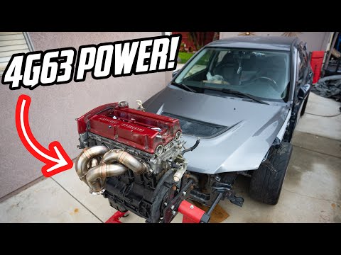 Building a Mitsubishi Evo | Kiggly Racing Springs & Retainers Install!