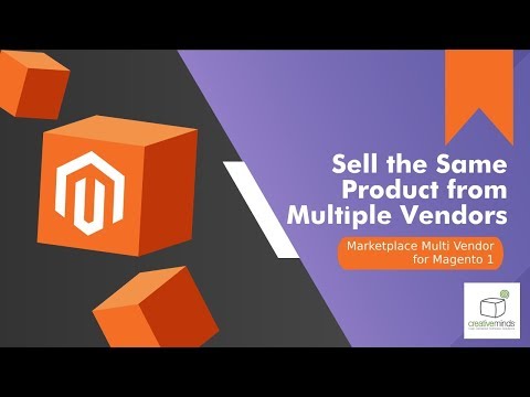 Sell the Same Product with Different Vendors - CM Magento 1 Marketplace Multi-Vendor Extension