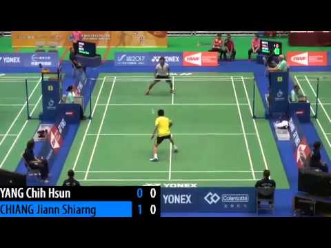 2014 Taipei Open 1st round Yang Chih Hsun vs Chiang Jiann Shiarng
