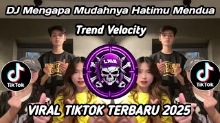 Download lagu DJ MENGAPA MUDAHNYA HATIMU MENDUA KU LAPANGKAN DADA TAPI TERLUKA VIRAL TIKTOK TERBARU 2025 mp3