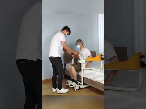 Rollstuhl für Transferlift für ältere Patienten mit Behinderung ✅ Produktlink in Bio ( # 2263 )