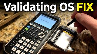 HOW TO FIX TI-84 Plus CE Python Calculator “Validating OS” (Bad Battery Replacement)