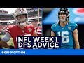 NFL Week 1 Fantasy and DFS Advice | CBS Sports HQ