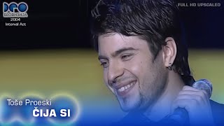 Toše Proeski - Čija si (Beovizija 2004 - Interval act) FULL HD Upscaled