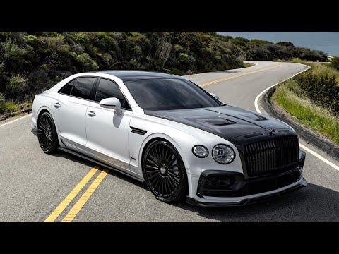 MANSORY FLYING SPUR SLAMMED WITH TONS OF EXPOSED CARBON FIBER!!!