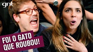 Fernanda Aguiar descobriu um GATO LADRÃO em sua CASA! | Que História É Essa, Porchat? | GNT