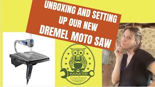 Unboxing and setting up our new Dremel Moto Saw