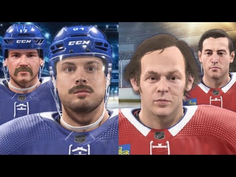 All-Time Toronto Maple Leafs VS. All-Time Montreal Canadiens In NHL 24