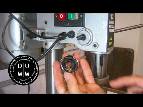 How to replace a drill press spring