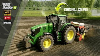 | FS25 ReShade Gameplay | John Deere 6R with original sound ! |