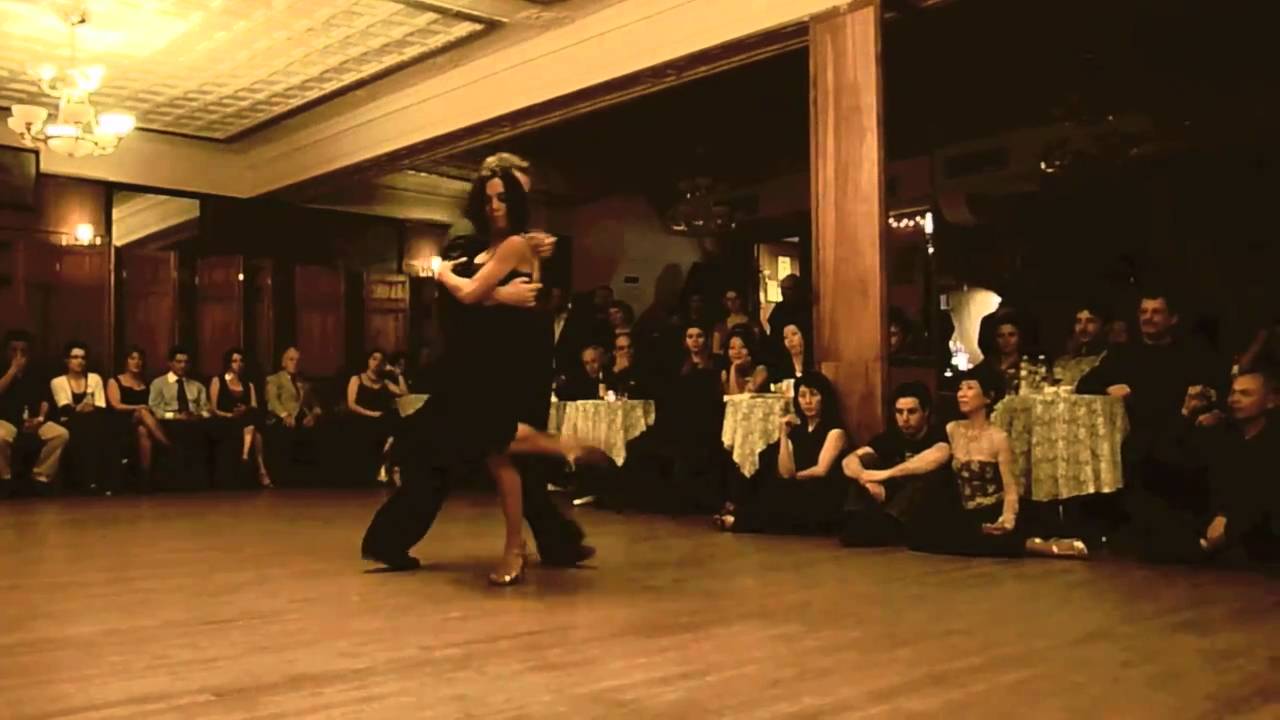 Luna Palacios & Santiago Steele dance 'Cordobesita' at the Ukrainian in NYC