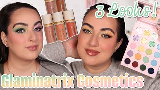 SPRING PERFECTION! | Pretty In Pastels Palette From Glaminatrix Cosmetics! SWATCHES & 3 LOOKS!