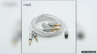 Download lagu ivipQ34 Cable 4Core MMCXQDC2Pin 078mm 35 Stereo 44 Balanced miniXLR A2DC KZQDC For LCD5 HD650 mp3