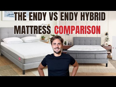 The Endy vs Endy Hybrid: Is the New Hybrid Mattress Actually Better?
