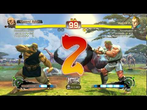 USFIV~ Gouken (ProudStrawberry) vs.  Abel (hiroshiabel) HD