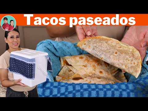 De esta MANERA puedes hacer Tacos PASEADOS | con 2 Rellenos Sencillos y Ricos |