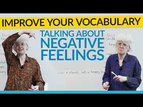 自分の気持ちを英語で話すための語彙：怒り、恐怖、混乱 (Vocabulary to talk about your feelings in English: anger, fear, and confusion)