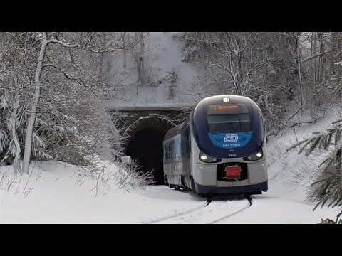 Vlaky na Moldavské dráze!