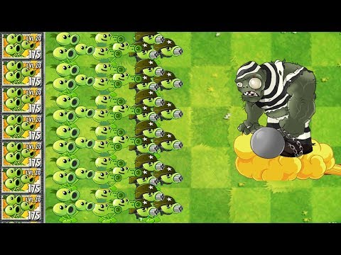 Plants vs Zombies 2  Gameplay Walkthrough  - All Threepeater vs Zomboss Fight !