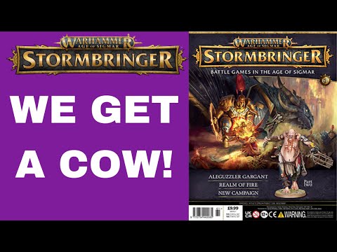 Warhammer AoS Stormbringer - Issue 61 - We Get A Cow!