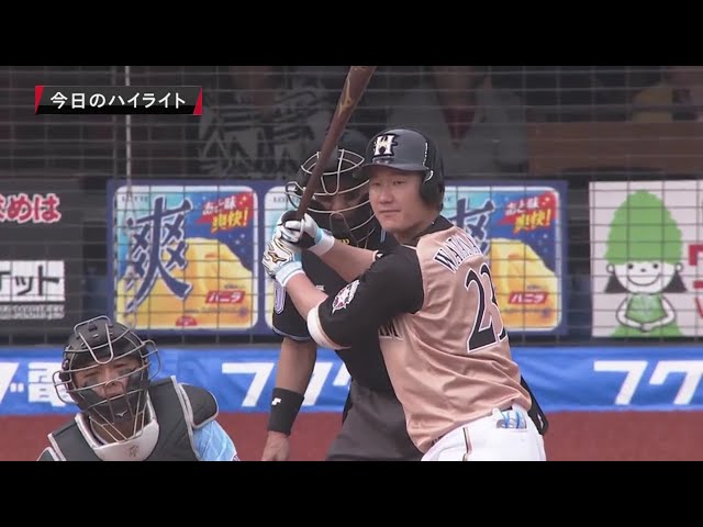 4/21 マリーンズ対ファイターズ ハイライト