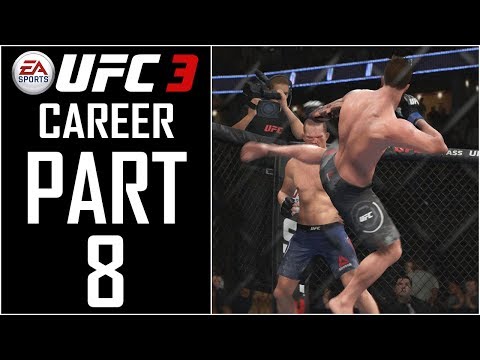 EA Sports UFC 3 - Career - Let's Play - Part 8 - "Contender Contract (Main Card Debut)" | DanQ8000
