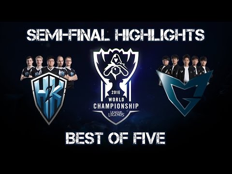 Worlds 2016 Semi-final | H2K vs SSG Highlights BO5 | League of Legends