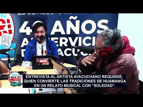 REQUISDE presenta “SOLEDAD” entrevista en Estación Wari (Ayacucho)