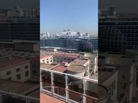 Thumbnail for #sunprincess ormeggiata al porto di #napoli insieme ad #mscdivina #cruiseship #cruise #holiday