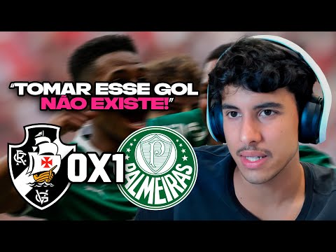 RENATO REAGE: VASCO 0 X 1 PALMEIRAS | MELHORES MOMENTOS | 7ª RODADA BRASILEIRÃO 2025 | ge.globo