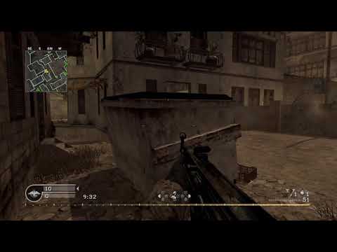 Call of Duty® 4: Modern Warfare® TDM on District w/MP44 Gameplay (PS3) 720p 60FPS
