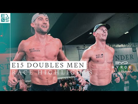 ELITE 15 DOUBLES MEN - RACE HIGHLIGHTS | BYD HYROX MELBOURNE MAJOR