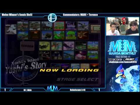 MMfe1 [WS] NJ | Akio (Marth) vs Rebelscum (Falcon) SSBM