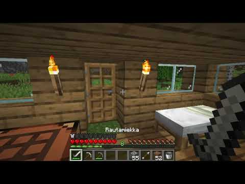 Minecraft Let,s Play #4  Creepereitä Kaikkialla.