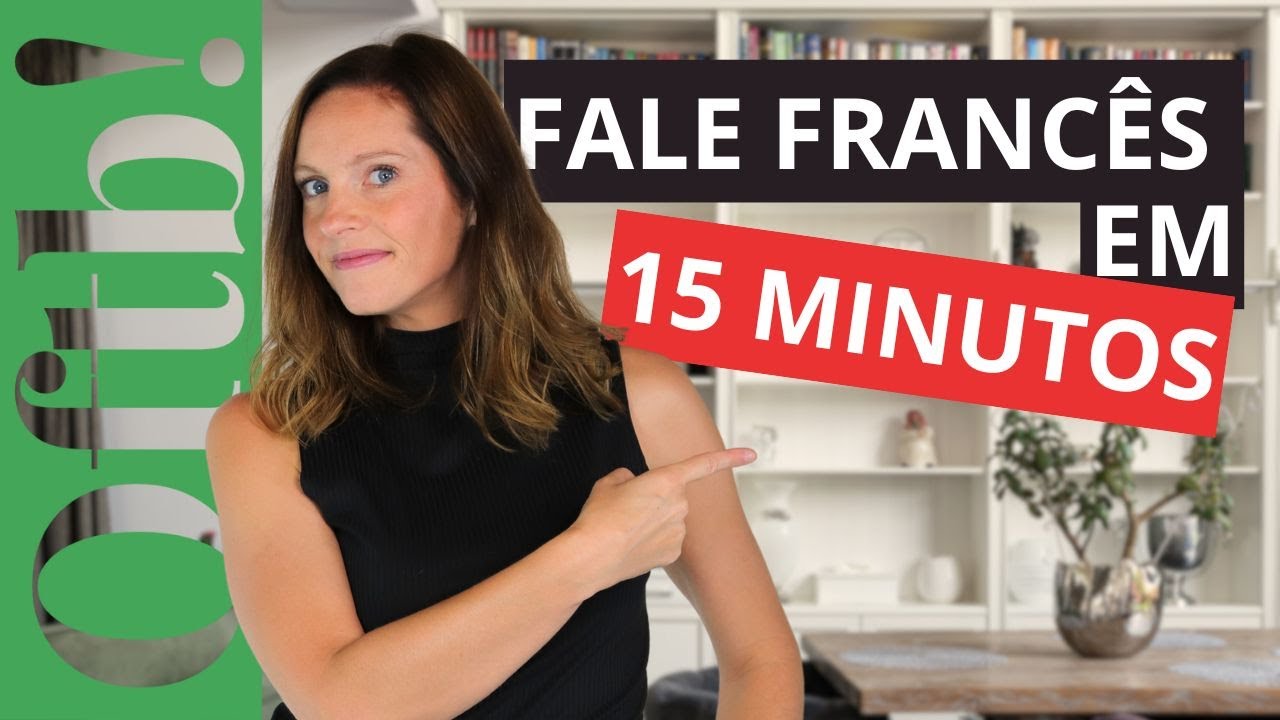 Diálogo Simples para Iniciantes: Aprenda a Falar Francês em 15 Minutos! | Céline Chevallier