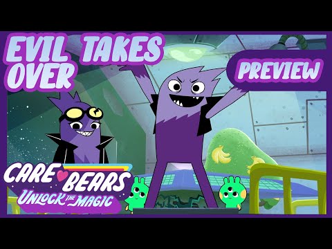 @carebears - NEW | Evil Takes Over! 😈🌩 | Halloween Special | Preview | @TinyPopTV