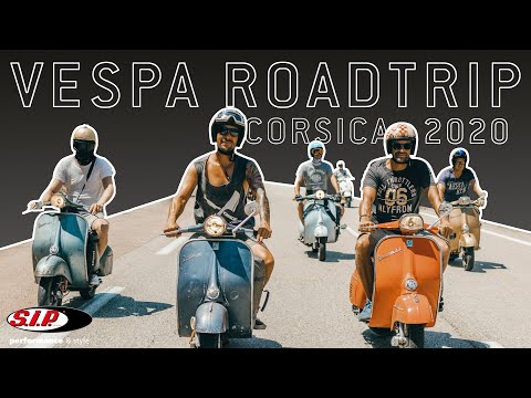 VESPA Road Trip Corsica 2020 by SIP Scootershop