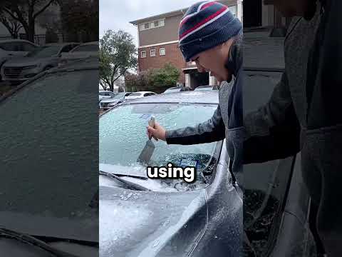 Why Is Opening a Frozen Car Door Not a Good Idea?