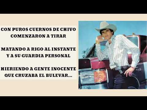 (Letra) "Rigoberto Campos" _ Chalino Sanchez