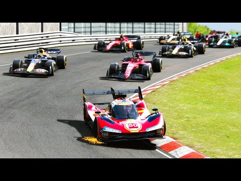 Ferrari 499P vs All F1 2022 Cars - Nordschleife Nurburgring
