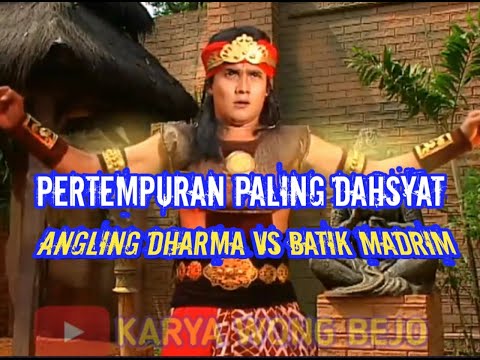 Angling dharma - Pertempuran paling dahsyat angling dharma melawan batik madrim