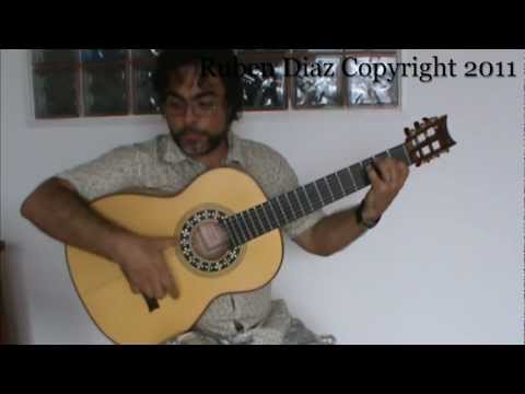Compas por Fandangos de Huelva (3) GFC Malaga / Clases de Guitarra Flamenca de Ruben Diaz (114 bpm)