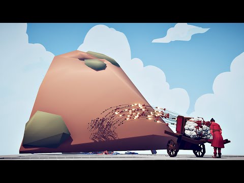 GOD HWACHA & GOD MATHEMATICIAN vs 100x SHIELD UNITS | TABS Totally Accurate Battle Simulator