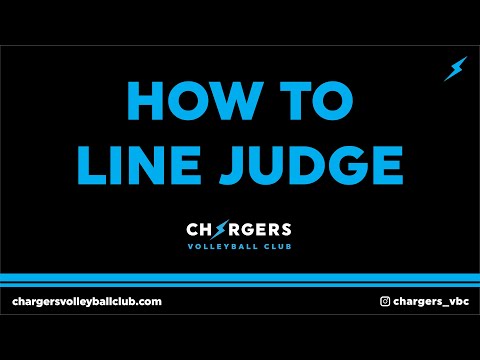 How to Line Judge in Club Volleyball