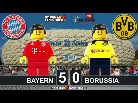 Bayern vs Borussia Dortmund 5-0 thanks LEGOLAND • Bundesliga 2019 All Goals Highlights Lego Football