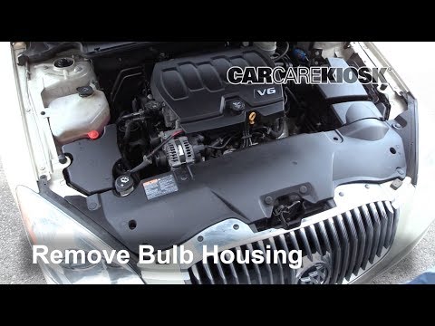 2006-2011 Buick Lucerne Headlight Housing and Bumper Removal